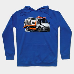 Cartoon tow truck Hoodie